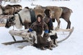 Children of the indigenous people of the Yamal Peninsula Nenets